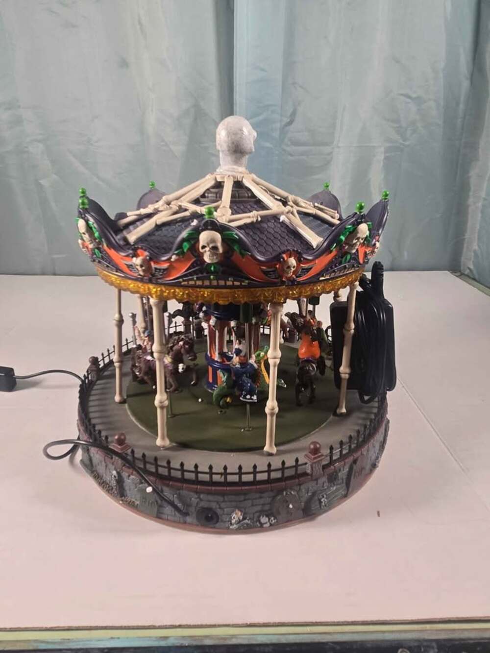 Lemax Spooky Town Ghoul's Carousel